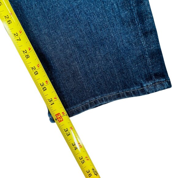 AG Adriano Goldschmied Blue Denim Jeans 33x34 The Graduate Tailored Leg - Picture 9 of 15